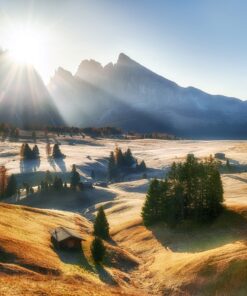 Fototapeta Italská vesnice