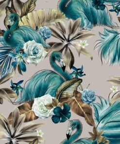 Fototapeta Modrí plameňáci