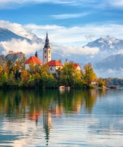 Fototapeta Kostel Na Ostrově