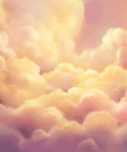 Samolepka na stěnu Pastelové mraky