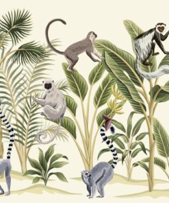 Fototapeta Mischievous Monkeys