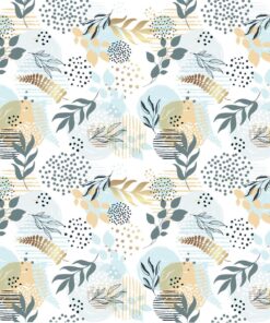 Nálepka na stěnu Tropické listy 11