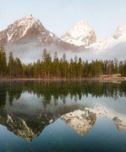 Fototapeta Lake Greenery
