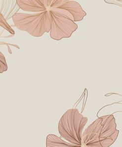 Fototapeta Grafické květiny