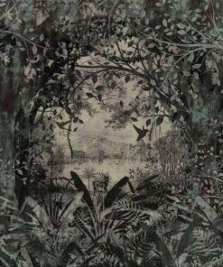 Fototapeta Temný les