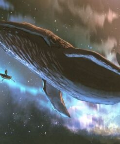 Fototapeta Latający Wieloryb