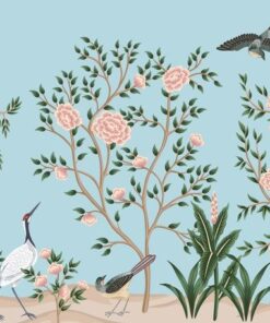 Samolepka na zeď Vintage Flora