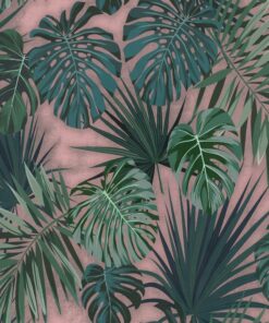 Fototapeta Pink Green