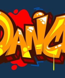 Fototapeta Graffitti Dance