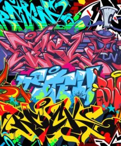 Fototapeta Barevná písma