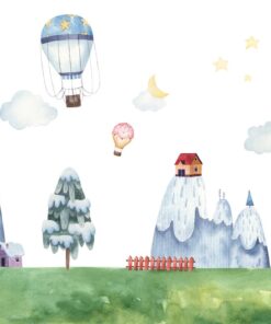 Fototapeta Horské chaty