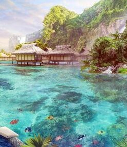 Fototapeta Tropická laguna