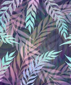 Fototapeta Neon Leaves 2