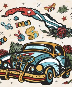 Fototapeta Tradiční Kuba