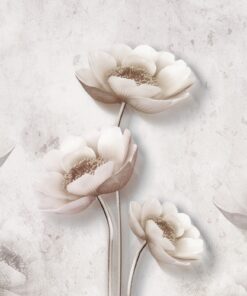 Fototapeta Bílé květy