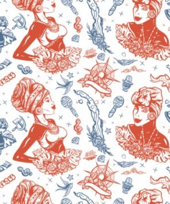 Fototapeta Kubánské vzory