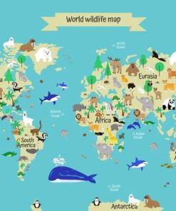 Fototapeta Dětská mapa 4