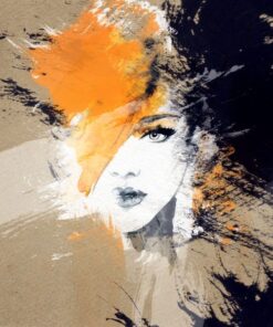 Fototapeta Žena s akvarelem