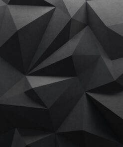 Samolepka na stěnu Black Origami