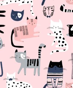 Fototapeta Barevné kočky 2