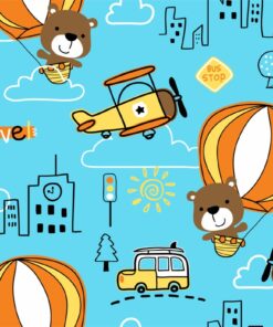 Fototapeta Medvídek v balónu