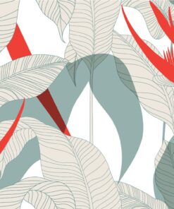 Fototapeta Červené rostliny