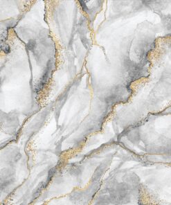 Fototapeta Zlato v šedé barvě