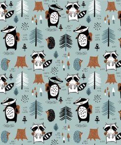 Fototapeta Mýval a bobři