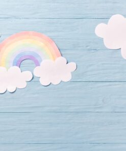 Fototapeta Duha a mraky