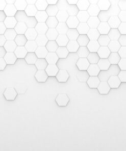 Nálepka na zeď šestihranné pozadí