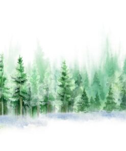 Fototapeta Akvarel les