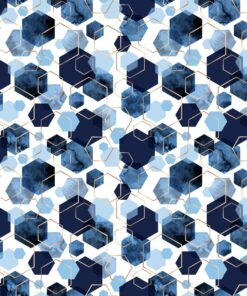 Fototapeta Same Hexagons