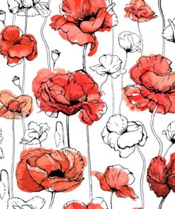 Fototapeta Červené máky 2