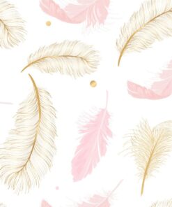 Fototapeta Světlé peří