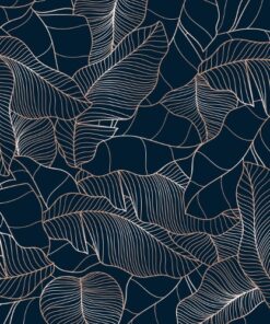 Samolepka na zeď Elegance Leaves