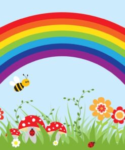 Fototapeta Cheerful Rainbow