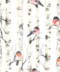 Fototapeta Hýli a břízy