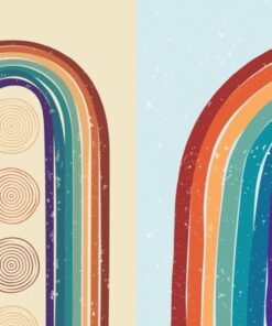 Fototapeta Four Rainbows