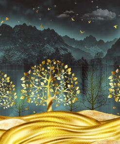 Fototapeta Zlatá noc 2