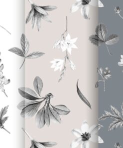 Fototapeta Grey Leaves 2