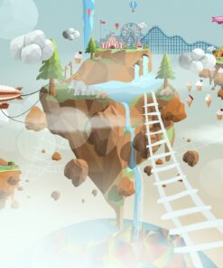 Fototapeta Flying Islands