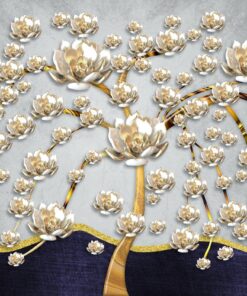 Samolepka na zeď Strom květin