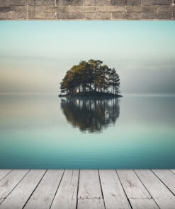 Obraz pustého ostrova