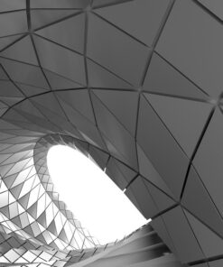 Fototapeta Crooked Tunnel