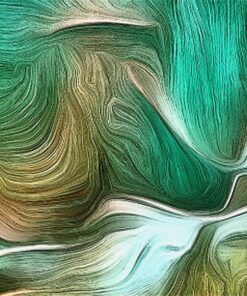 Fototapeta Green Streaks