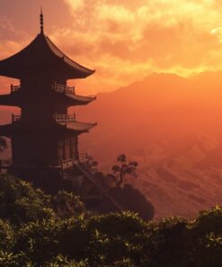 Fototapeta Čínský dům