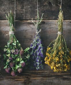 Fototapeta Závěsný čaj a květiny