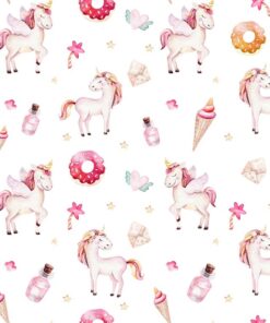 Fototapeta Rozkošní jednorožci