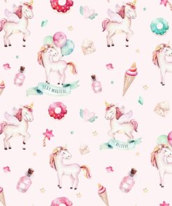 Fototapeta Roztomilí jednorožci