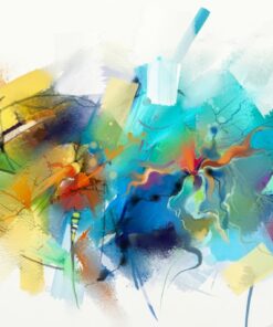 Fototapeta Abstraktní barevná paleta